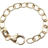Verlängerungskettchen 7cm Verlängerung Kette 333 Gold Gelbgold Weit-Anker-Kette